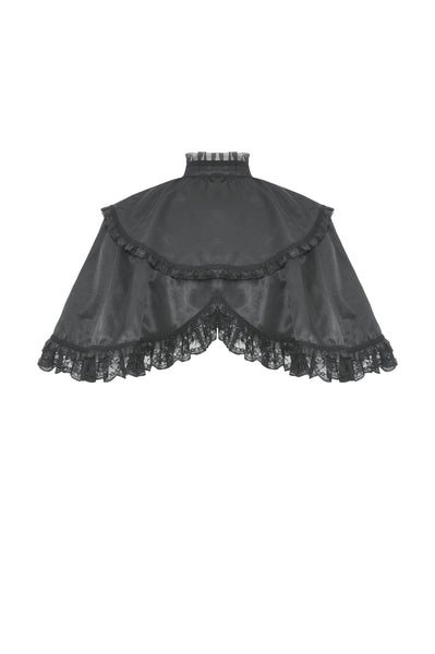 Greta Gothic Bow Cape by Dark In Love
