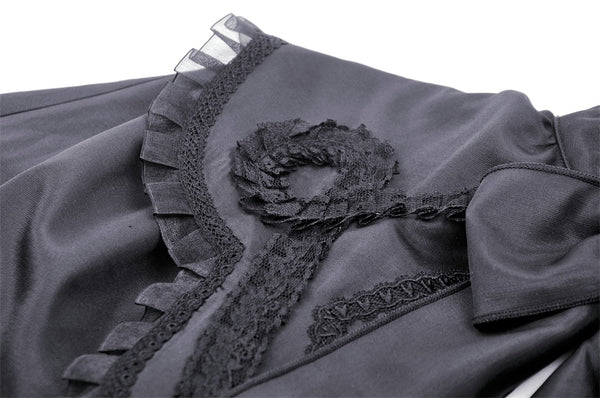 Greta Gothic Bow Cape by Dark In Love