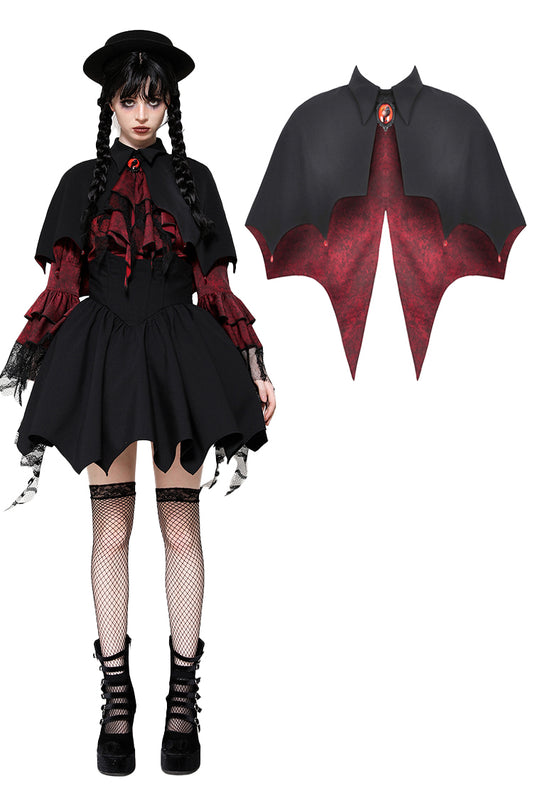 Darkness Peering Gothic Cape by Dark In Love