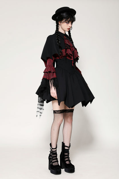 Darkness Peering Gothic Cape by Dark In Love