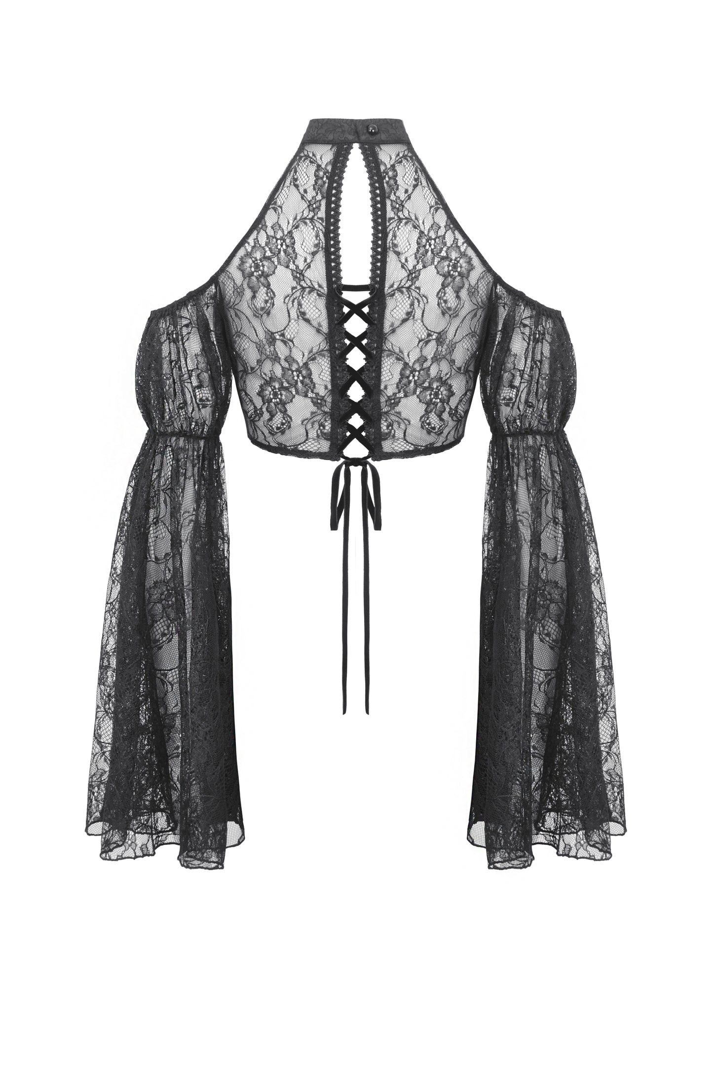 Craving Your Existence Gothic Lace Bolero Top by Dark In Love