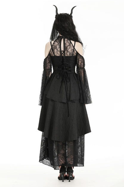 Craving Your Existence Gothic Lace Bolero Top by Dark In Love