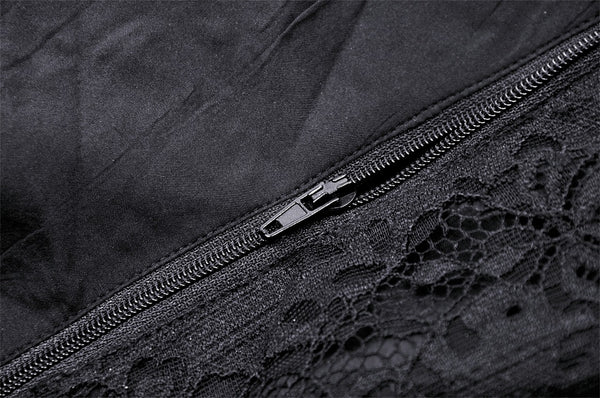 Vicky Gothic Corset Lace Up Top by Dark In Love