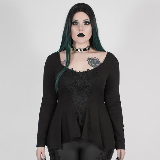 Wolf Moon Top by Punk Rave