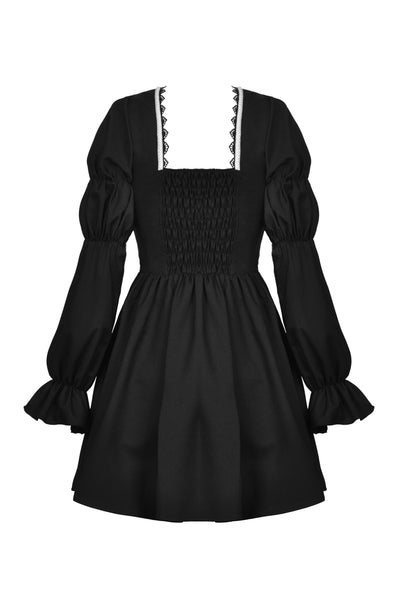 Sweet Nightmares Lace Frill Dress by Dark In Love