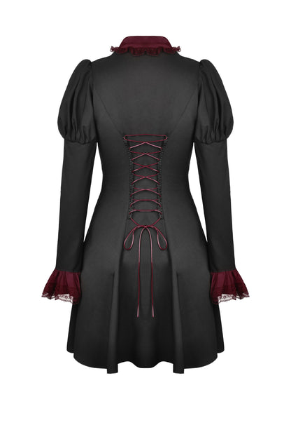 Romero Frilly Collar Dress by Dark In Love