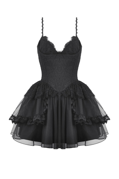 Gothic Prima Ballerina Tulle Dress by Dark In Love