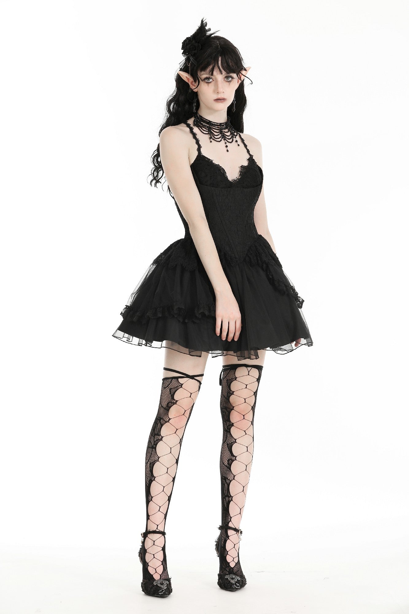 Gothic Prima Ballerina Tulle Dress by Dark In Love