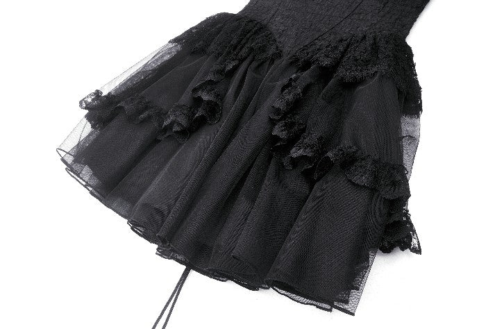 Gothic Prima Ballerina Tulle Dress by Dark In Love