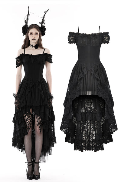 Bouquets & Poetry Gothic Lace Dress by Dark In Love