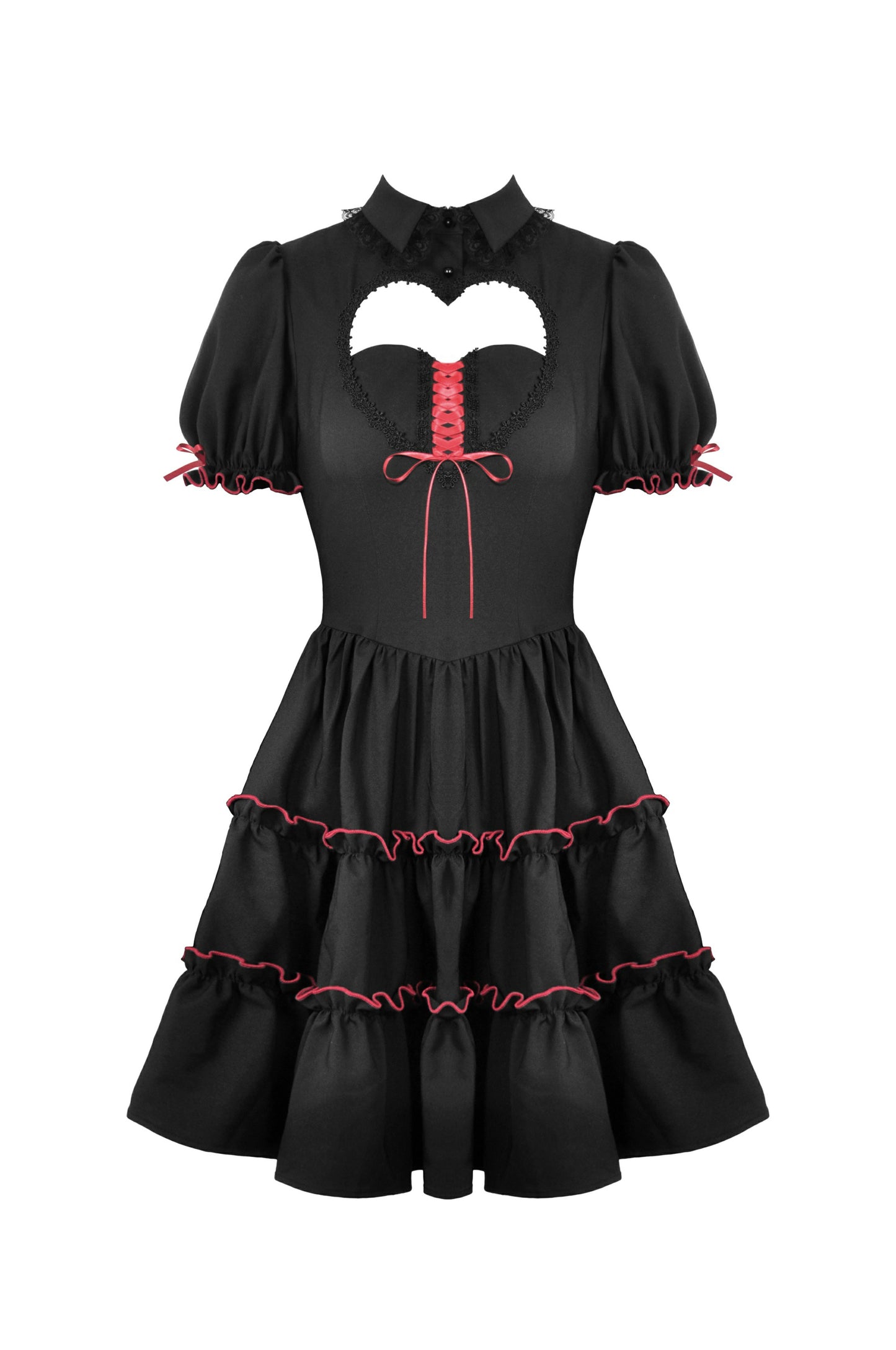 Haunted Doll House Frilly Gothic Dress by Dark In Love