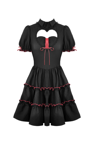 Haunted Doll House Frilly Gothic Dress by Dark In Love