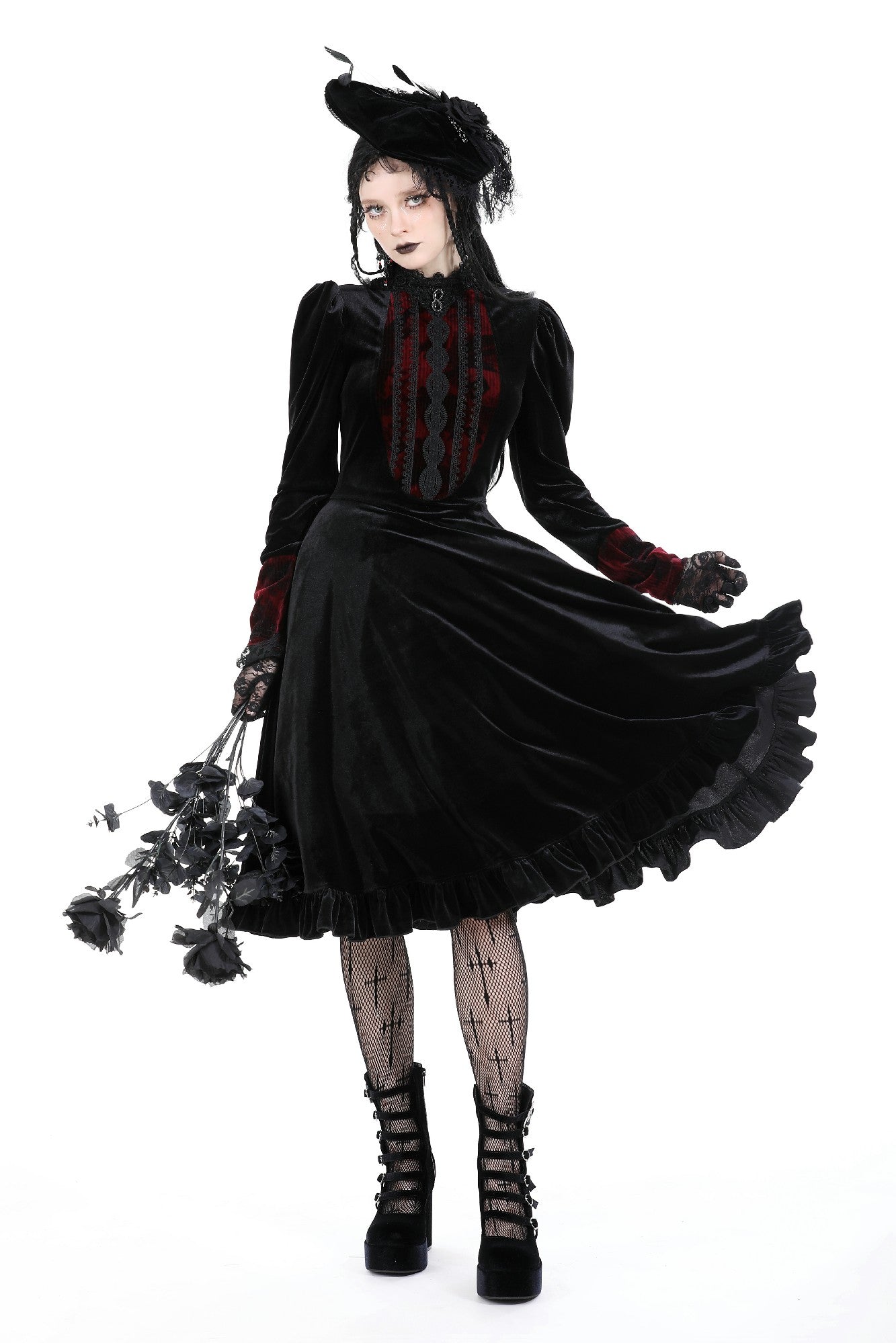 Scarlet Vampire Bites Dress by Dark In Love