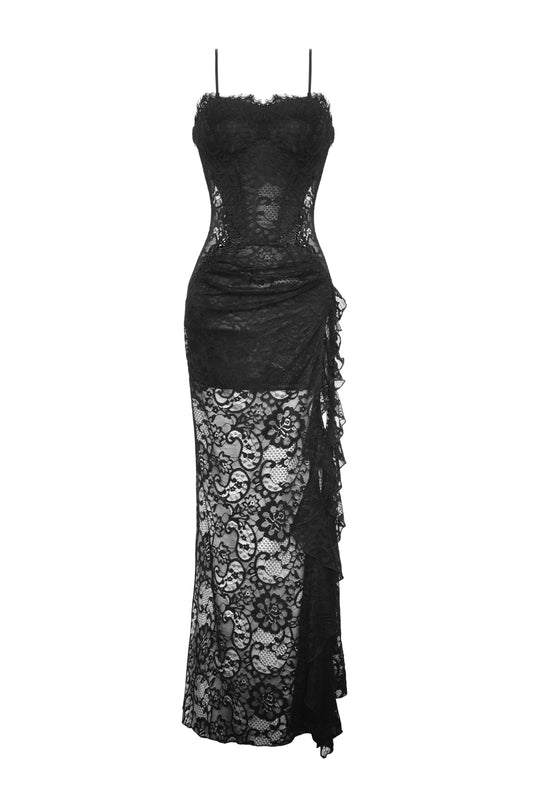 Dark Haus Gothic Lace Dress by Dark In Love