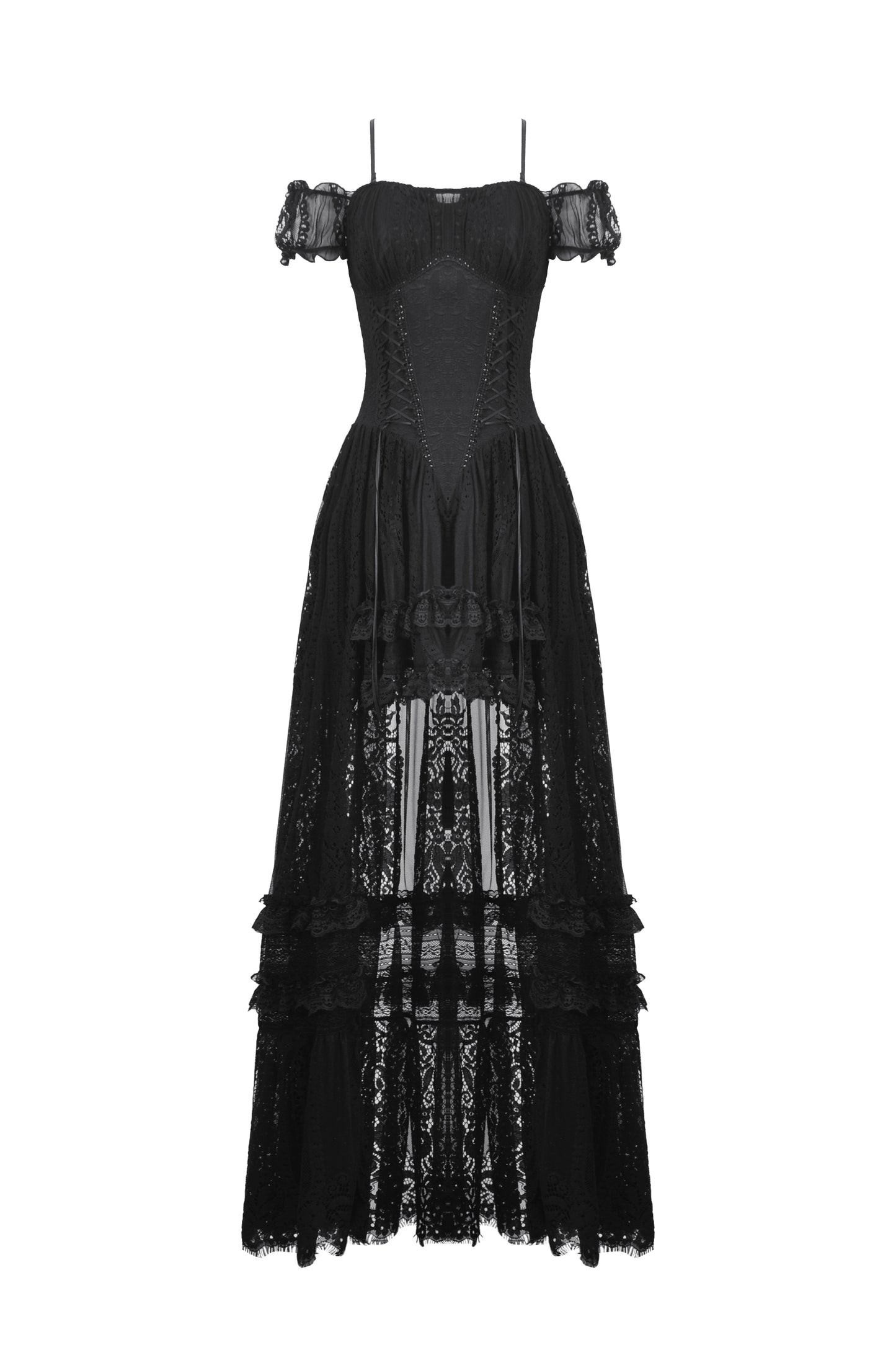 Treasures Obscured Gothic Lace Dress by Dark In Love