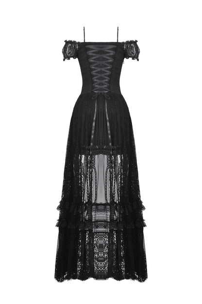 Treasures Obscured Gothic Lace Dress by Dark In Love