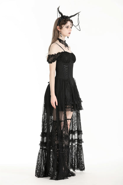 Treasures Obscured Gothic Lace Dress by Dark In Love