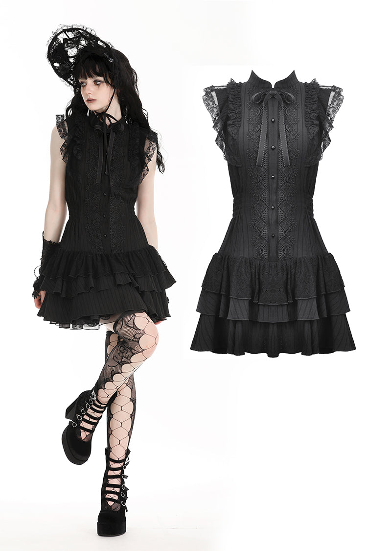 Endless Dreaming Gothic Frill Dress by Dark In Love