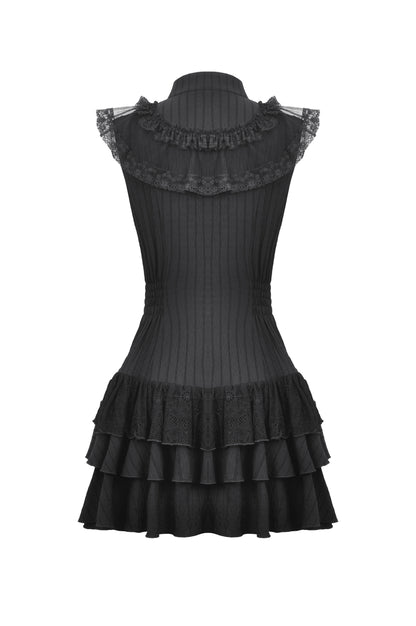 Endless Dreaming Gothic Frill Dress by Dark In Love