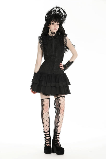 Endless Dreaming Gothic Frill Dress by Dark In Love