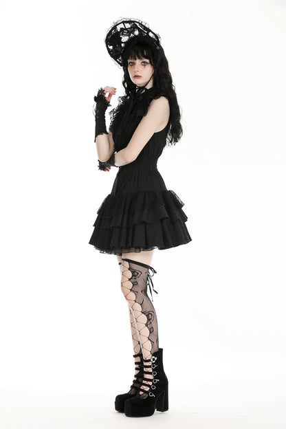 Endless Dreaming Gothic Frill Dress by Dark In Love