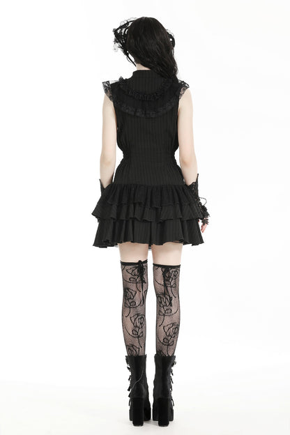 Endless Dreaming Gothic Frill Dress by Dark In Love