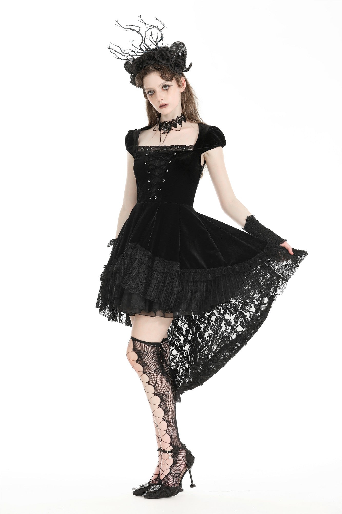 Infatuated By You Gothic Dress by Dark In Love