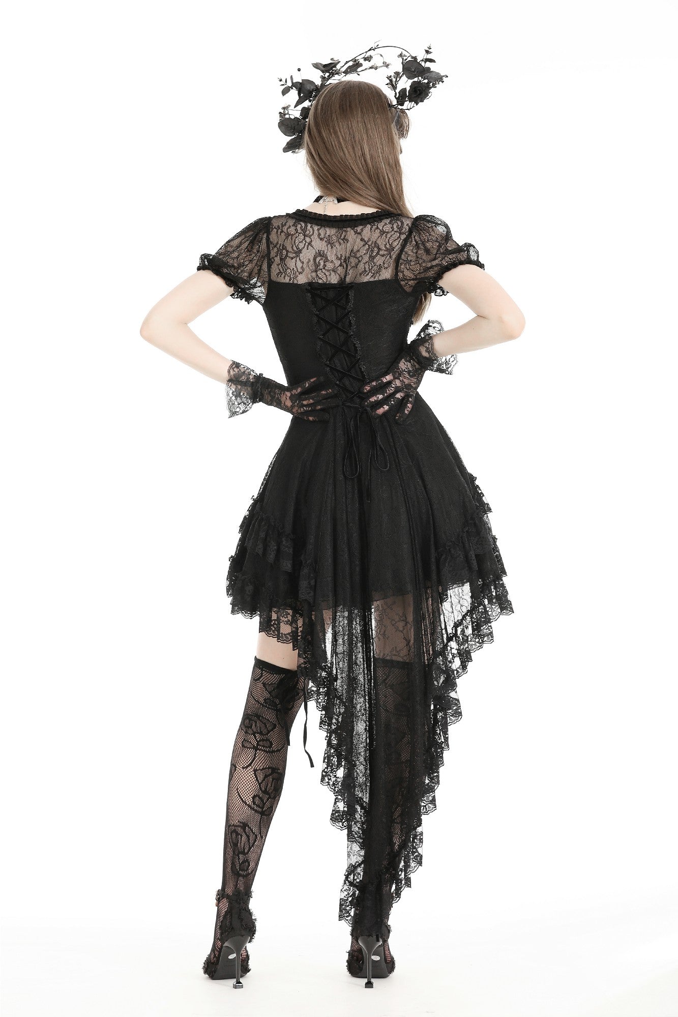 Angelique Gothic Lace Dress by Dark In Love