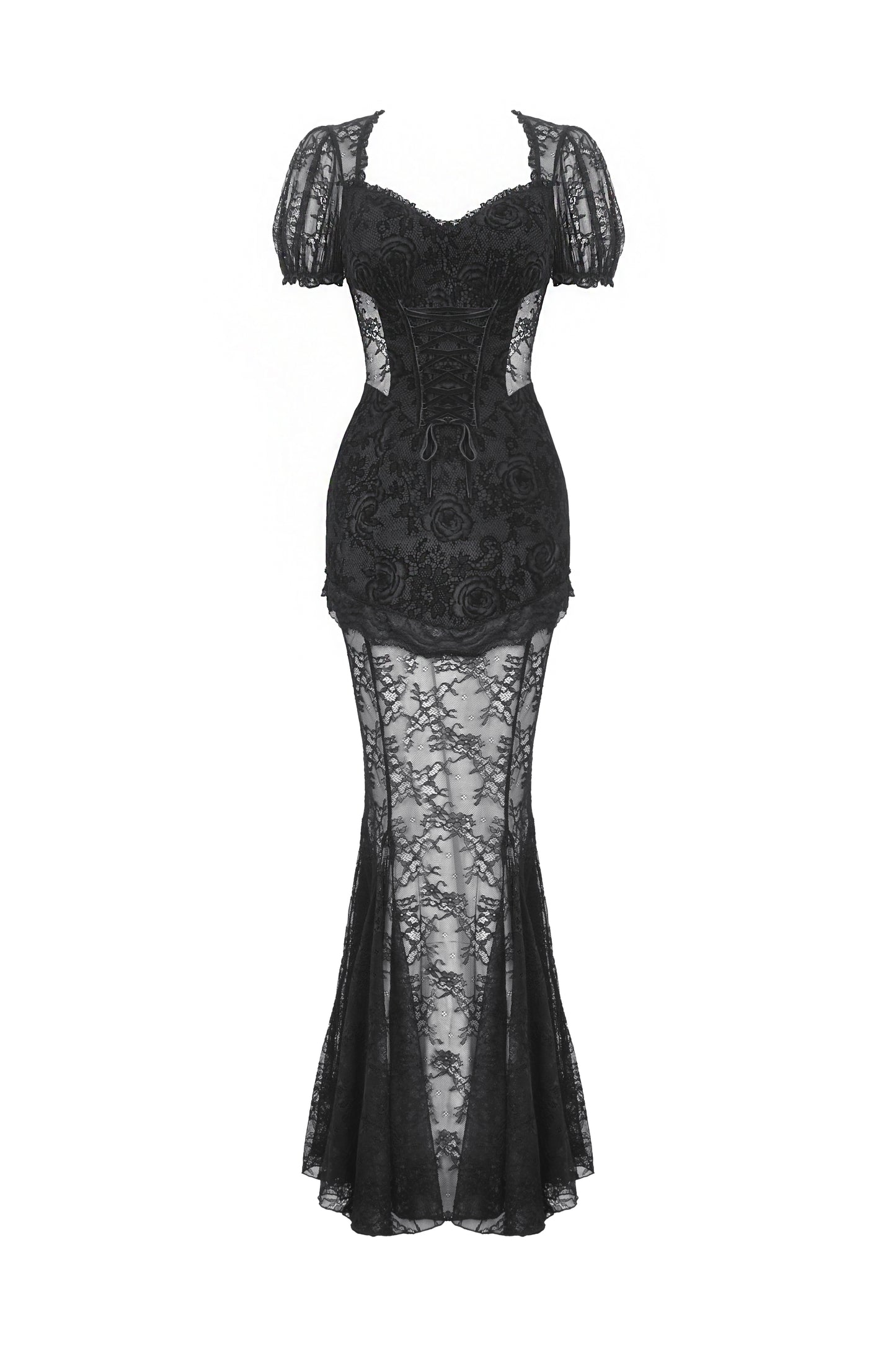 Circe Gothic Lace Dress by Dark In Love