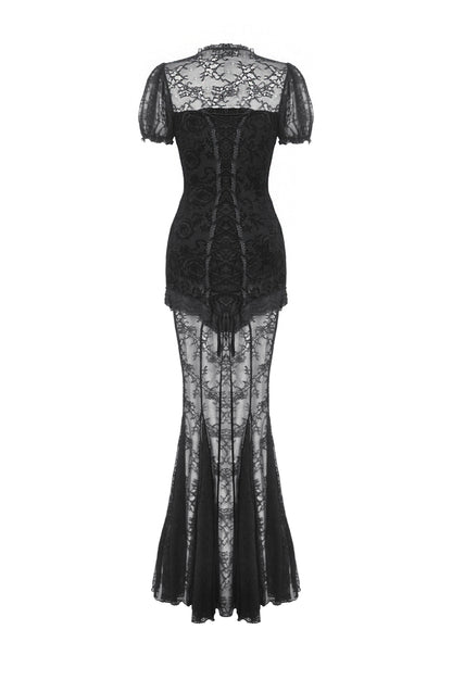 Circe Gothic Lace Dress by Dark In Love