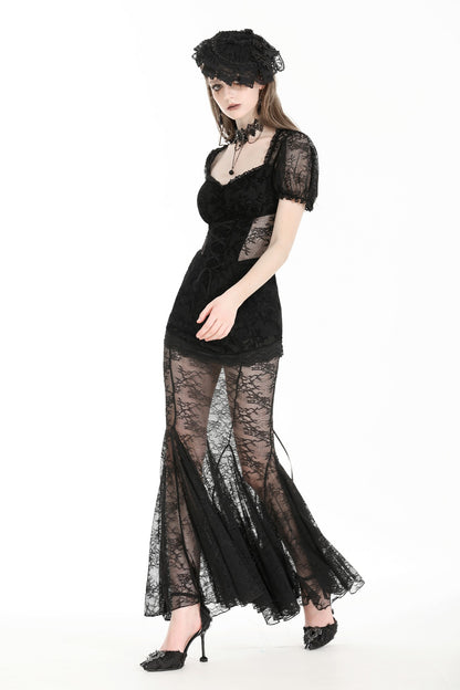 Circe Gothic Lace Dress by Dark In Love