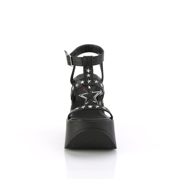 DYNAMITE-12 Star Studded Platform Sandal Shoes by Demonia