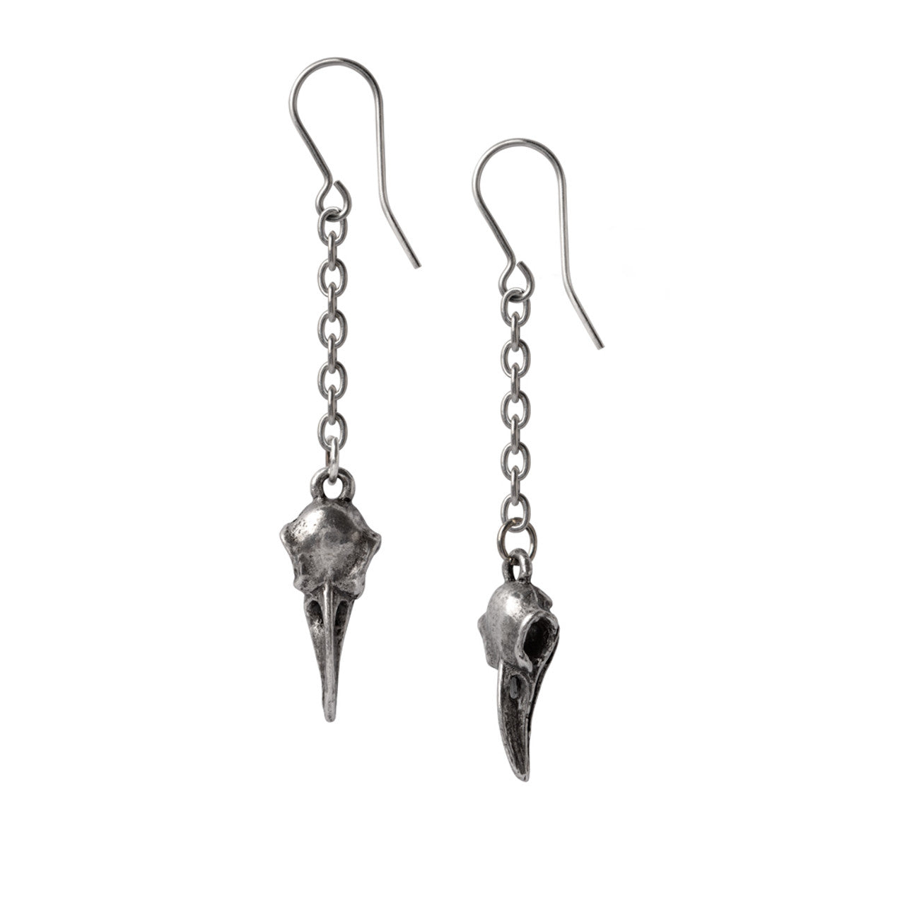 Raven Earrings by Alchemy Gothic