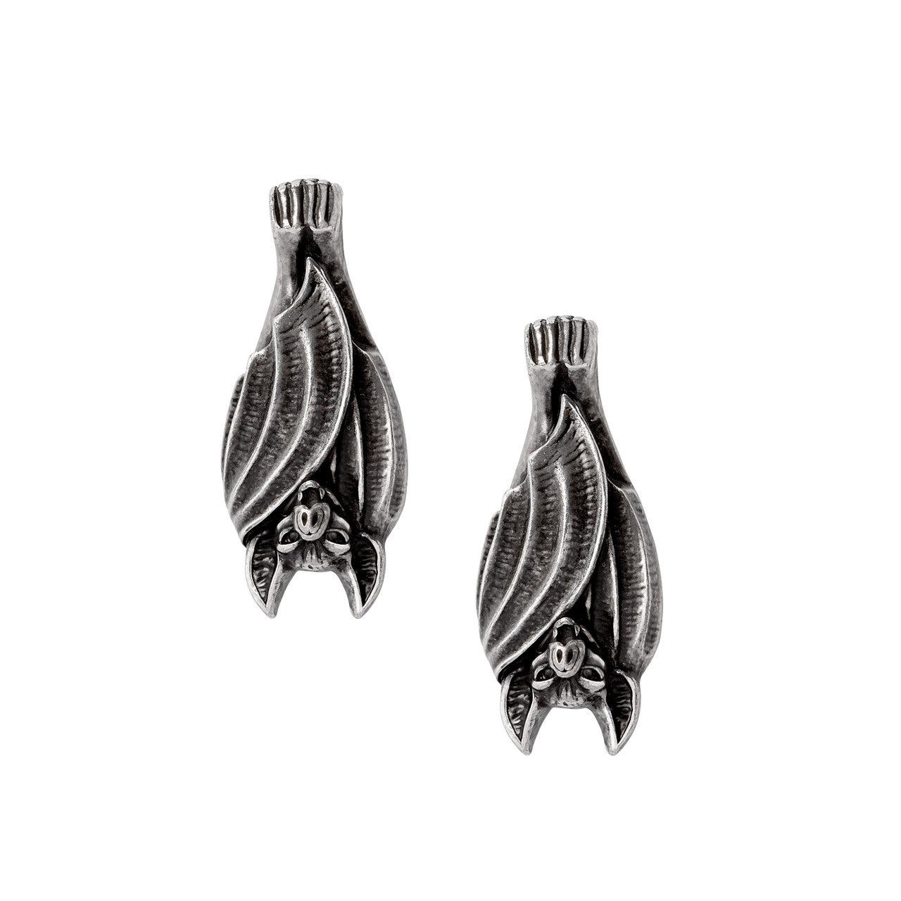 Before Dusk Bat Stud Earrings by Alchemy Gothic