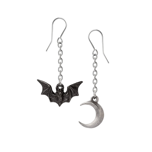 Lunatious Dropper Earrings by Alchemy Gothic