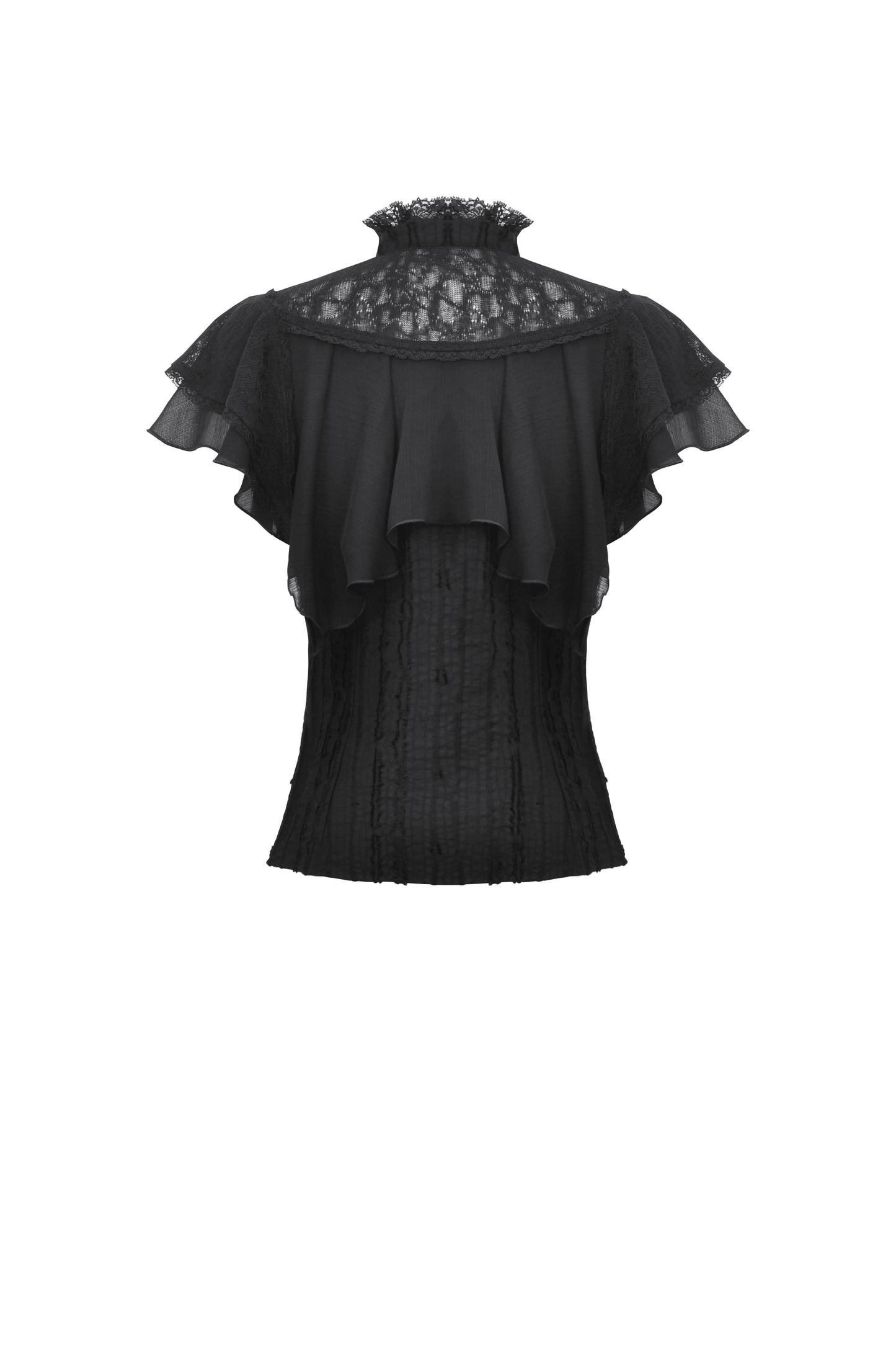 Fleur Noire Gothic Blouse Top by Dark In Love