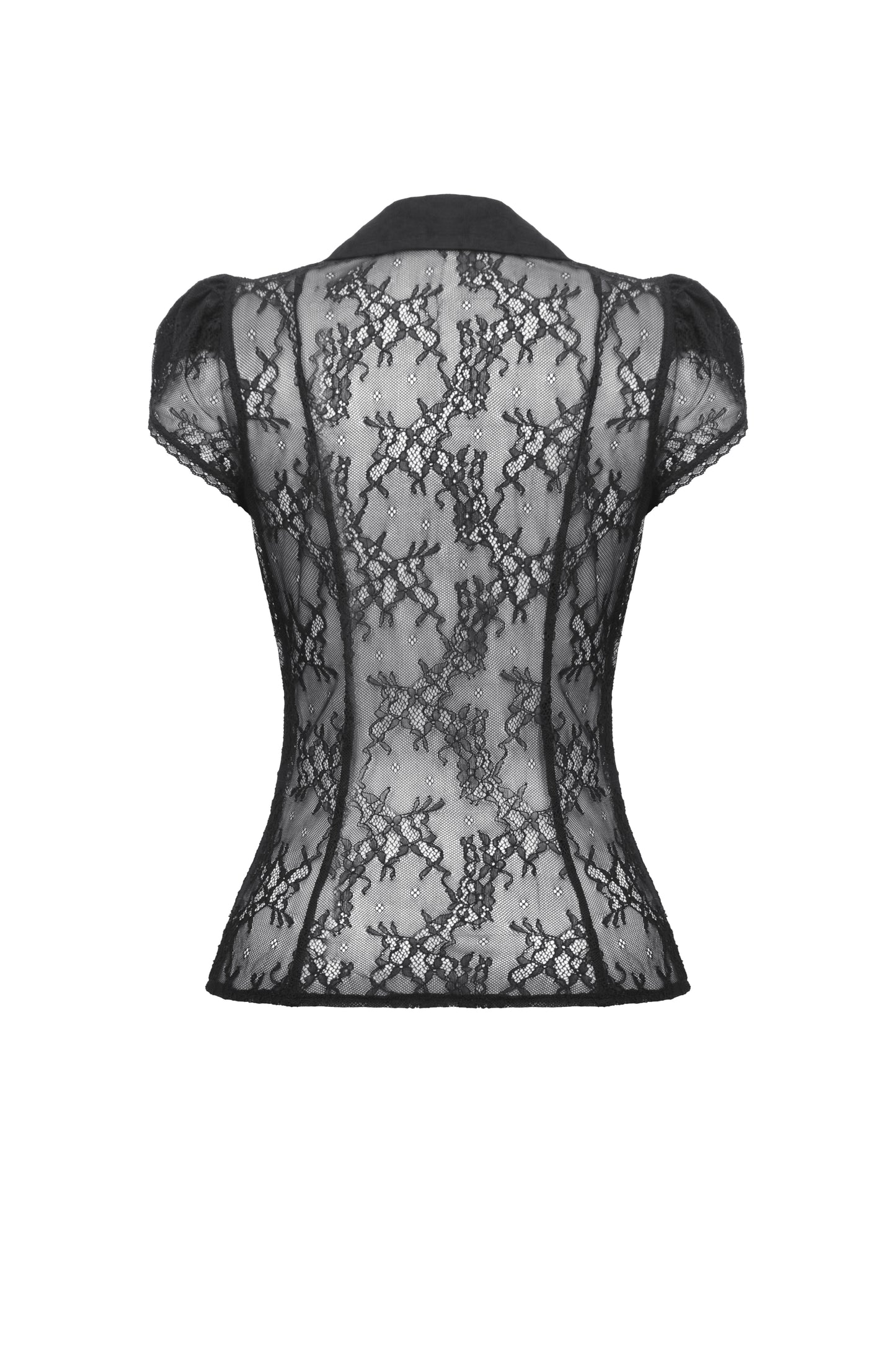 Chivalry Gothic Lace Blouse Top by Dark In Love