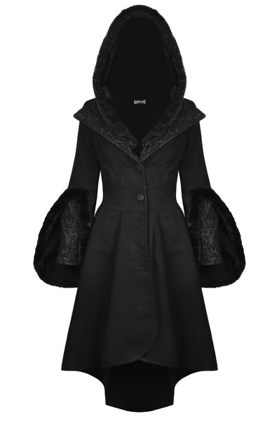 Mysterious Beauty Cocktail Coat by Dark In Love
