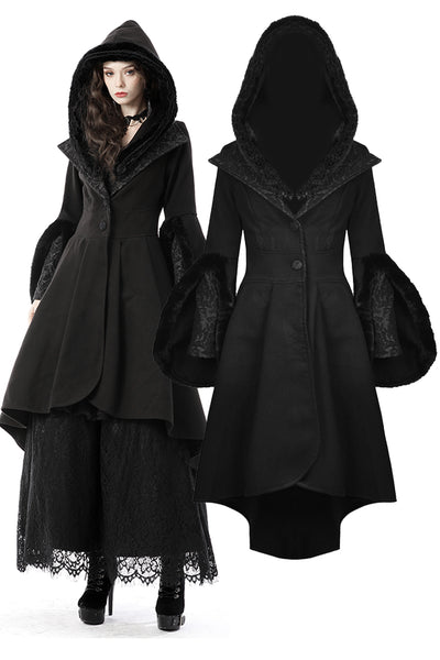 Mysterious Beauty Cocktail Coat by Dark In Love