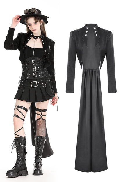 Dark Serpent Long Tail Gothic Jacket by Dark In Love