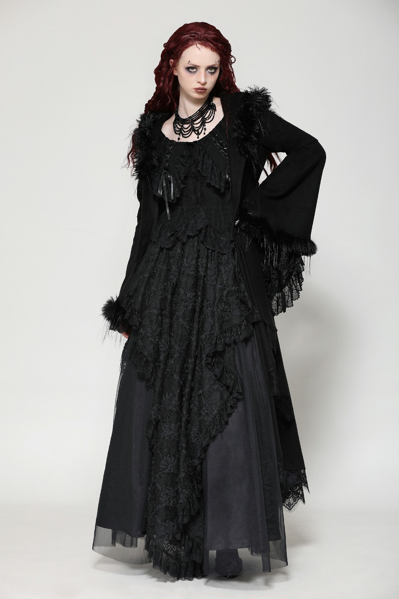 Skylar Gothic Coat by Dark In Love