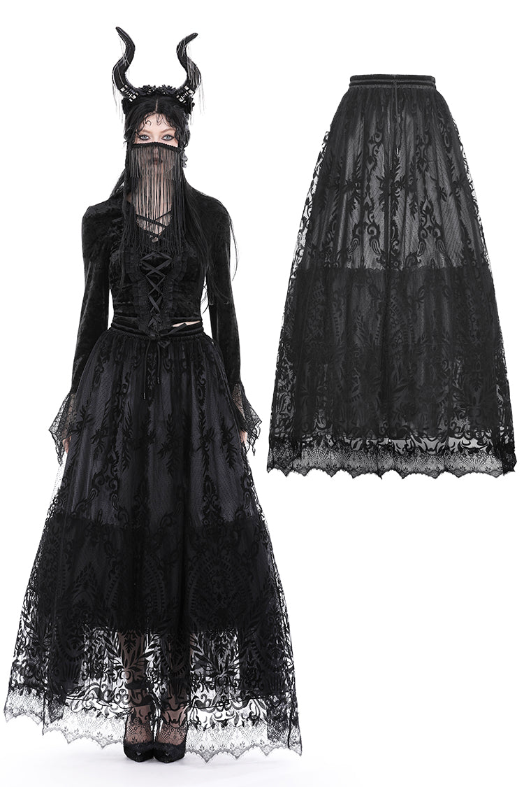 Forever Yours Gothic Skirt by Dark In Love