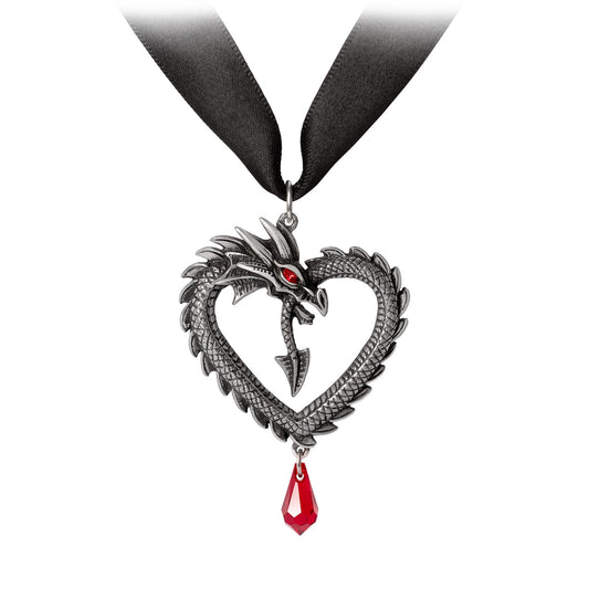 Vouivre Pendant Dragon Necklace by Alchemy Gothic