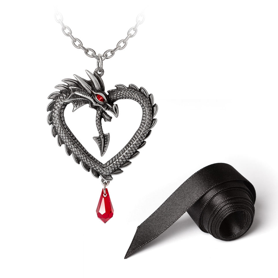 Vouivre Pendant Dragon Necklace by Alchemy Gothic