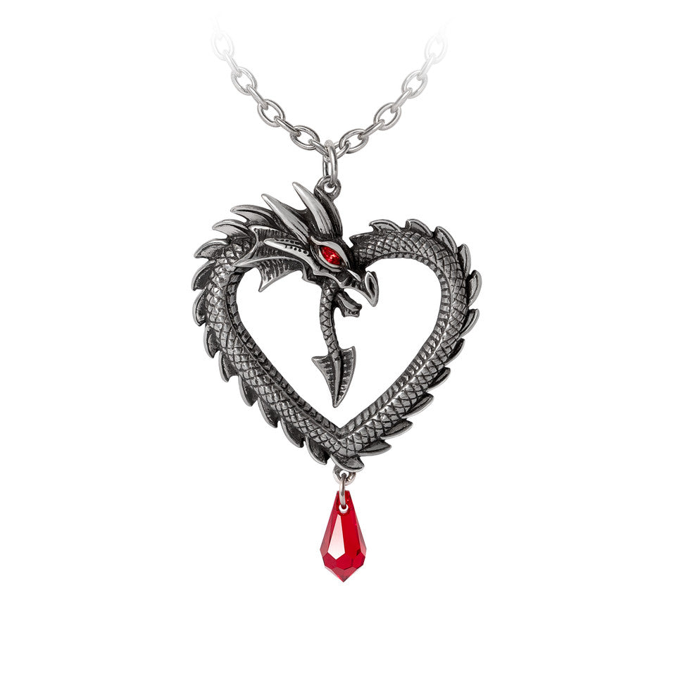 Vouivre Pendant Dragon Necklace by Alchemy Gothic