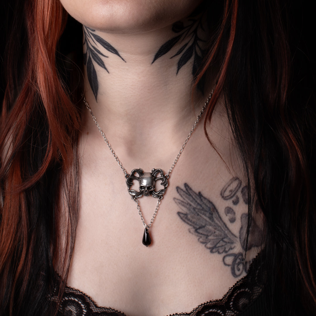 Sweet Death Pendant Necklace by Alchemy Gothic