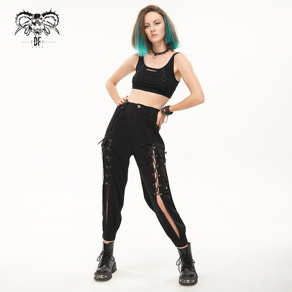 Terror Tie Up Pants by Devil Fashion