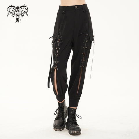 Reaper Faux Leather Biker Pants by Devil Fashion – The Dark Side