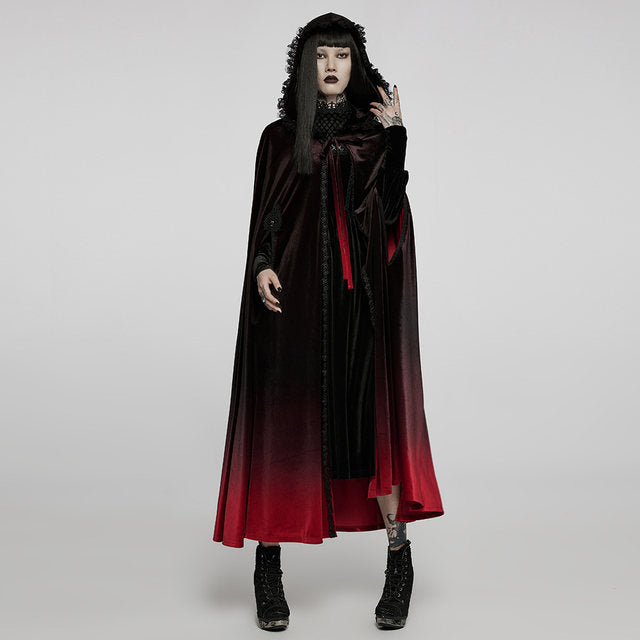 So Long Fog Gradient Cape by Punk Rave