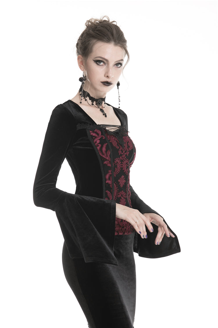 Endless Sacrifice Gothic Top by Dark In Love